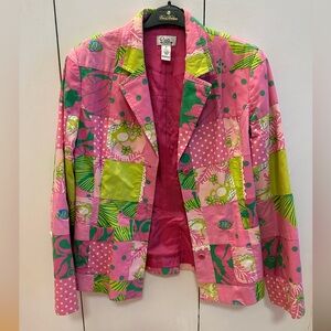 Lilly Pulitzer Patchwork Blazer